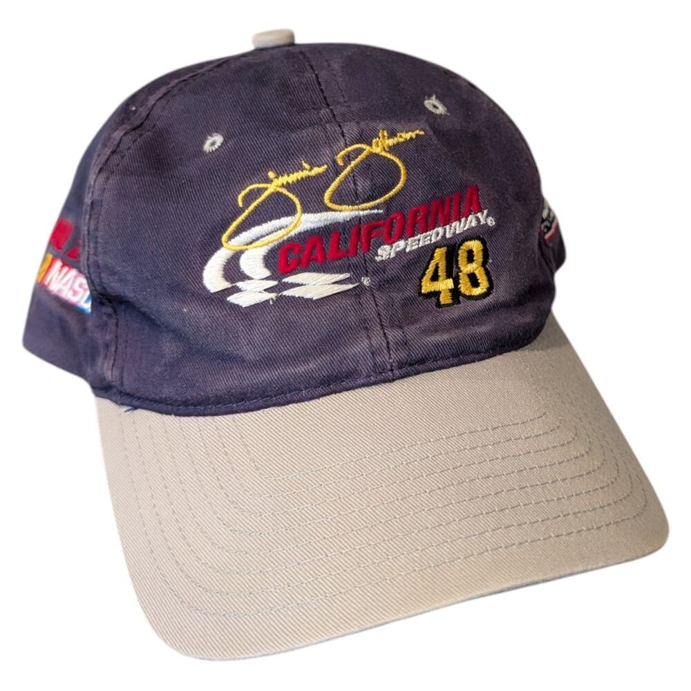 2002 Jimmie Johnson Nascar Snapback Hat